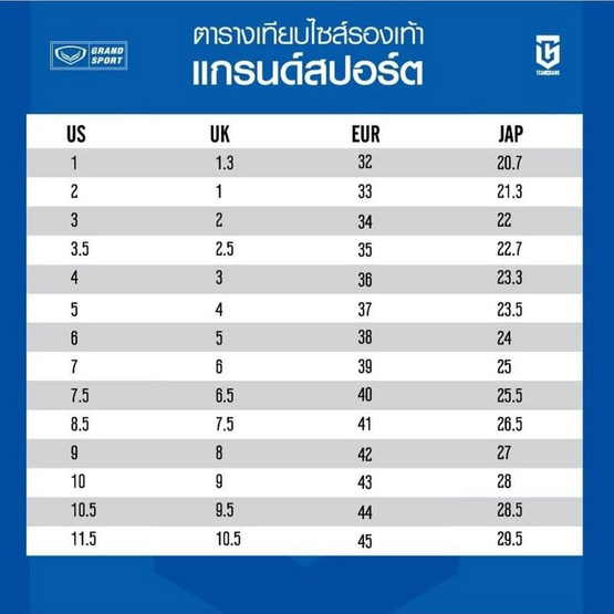 GRAND SPORT รองเท้าฟุตบอลรุ่น SHARK