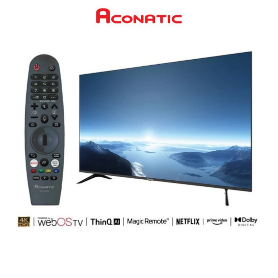 Aconatic กูเกิลทีวี รุ่น 65US2000AN ขนาด 65 นิ้ว