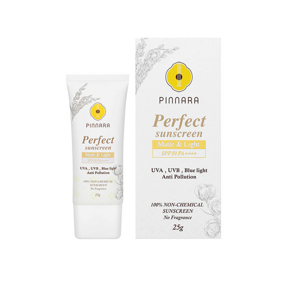 Pinnara ครีมกันแดด Perfect Sunscreen Matte&Light 25 กรัม