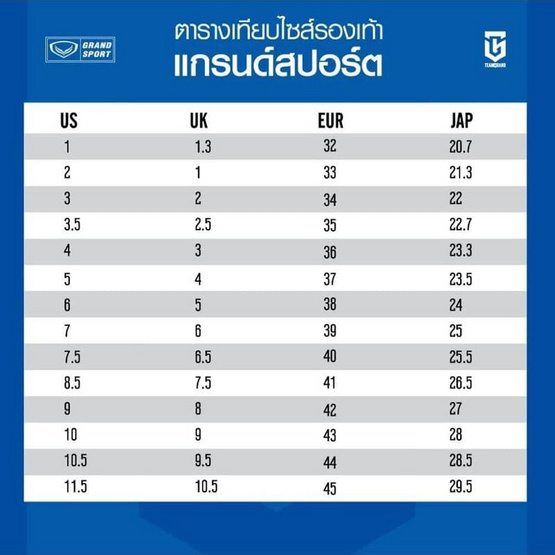 GRAND SPORT รองเท้าฟุตบอลรุ่น SHARK