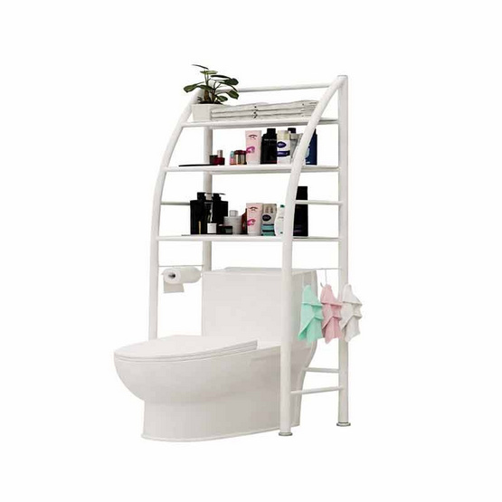 TS ชั้นวางคร่อมชักโครก 3 ชั้น