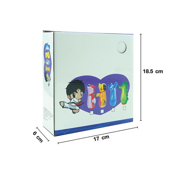 BMT ล้มลุกปลาโลมา ขนาด 85 cm.