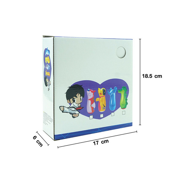 BMT ล้มลุกปลาฉลาม ขนาด 85 cm.