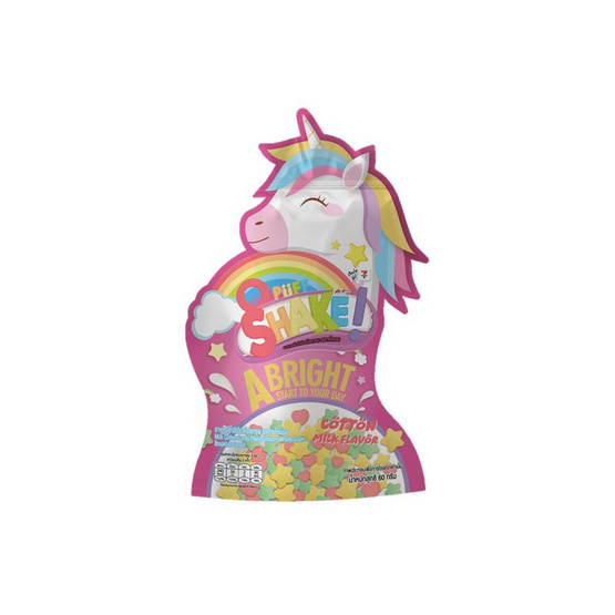 โอพัฟเชค ซีเรียลยูนิคอร์นรสสายไหมนม 60 กรัม (แพ็ก 4 ชิ้น)