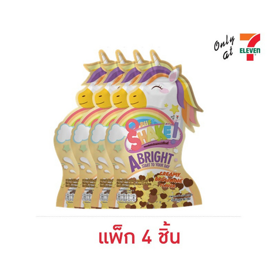 โอพัฟเชค ซีเรียลยูนิคอร์นรสครีมมี่บราวนี่ 60 กรัม (แพ็ก 4 ชิ้น)