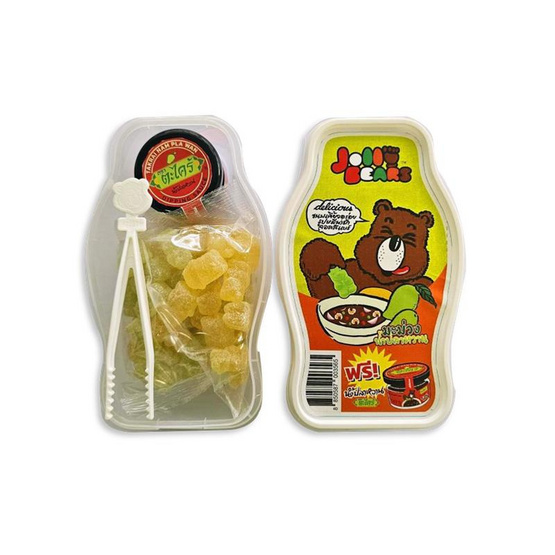 จอลลี่แบร์ เยลลี่กลิ่นมะม่วงน้ำปลาหวาน 120 กรัม (แพ็ก 3 ชิ้น)