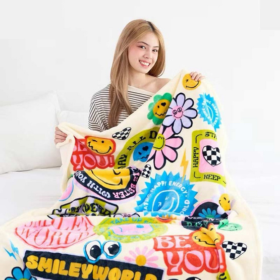 JESSICA ผ้าห่ม Fleece TFG36 40x60 นิ้ว