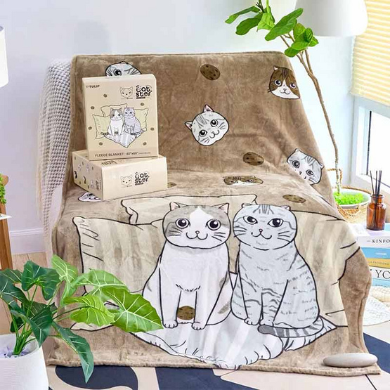 JESSICA ผ้าห่ม Fleece TFG38 40x60 นิ้ว