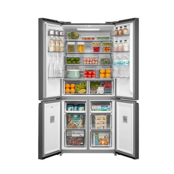 TOSHIBA ตู้เย็นมัลติดอร์ 18.2Q รุ่น GR-RF677WI-PMTH(06)