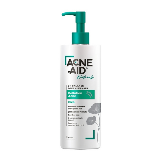แอคเน่-เอด เนเชอรัล พีเอช บาลานซ์ดีพ เคลนเซอร์โพลูชั่น แอคเน่ 100 มล.