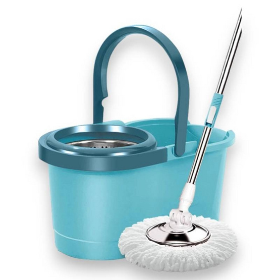 TS Modern Living SPIN MOPชุดถังปั่นไม้ถูพื้นสเเตนเลสรุ่น CLEANING0086