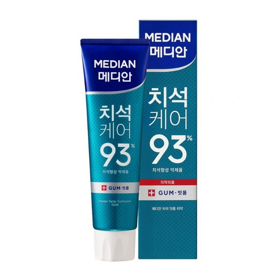 Median Tartar Toothpaste Gum 120g. ยาสีฟันเมเดียน สูตรกัม