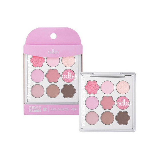 Odbo พาเลทอายแชโดว์ First Bloom Eye Palette 7 กรัม