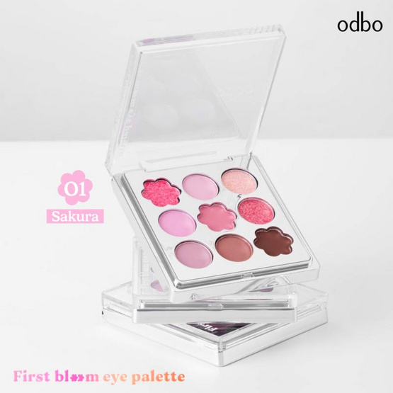 Odbo พาเลทอายแชโดว์ First Bloom Eye Palette 7 กรัม