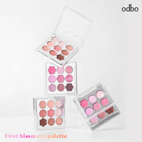 Odbo พาเลทอายแชโดว์ First Bloom Eye Palette 7 กรัม