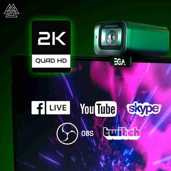 EGA กล้องเว็บแคม รุ่น GW1 PRO