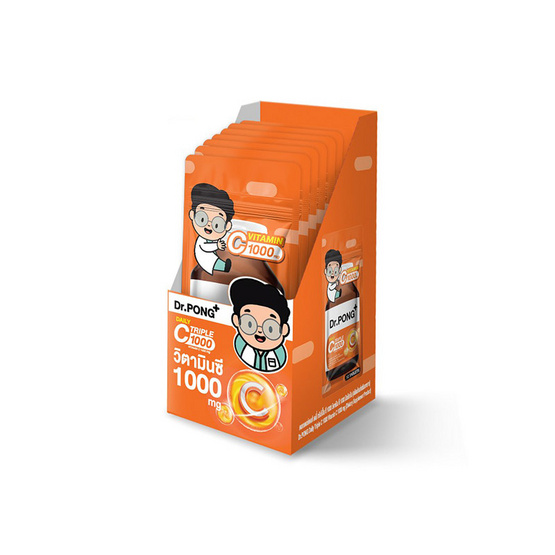 ดร.พงศ์ เดลี่ ทริปเปิ้ล ซี1000 10เม็ด (แพ็ก 6 ซอง)