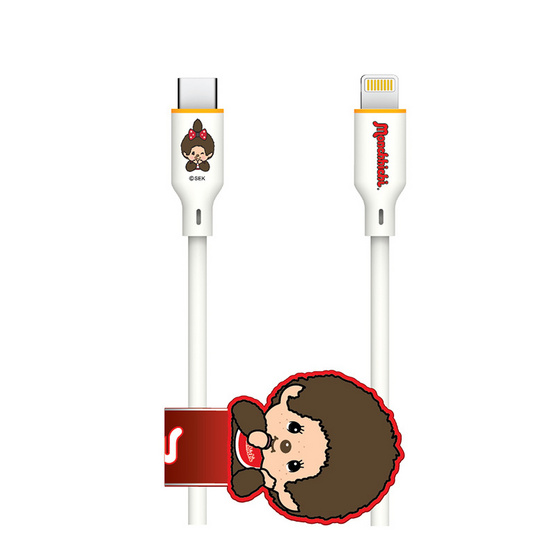 Amaze One Monchhichi Cable Type C to L รุ่น A-MCC010