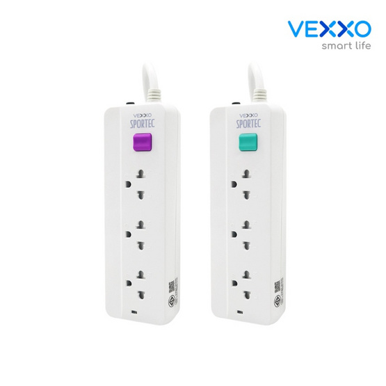 VEXXO ปลั๊กไฟ รุ่น P130  (1 ฟรี 1)