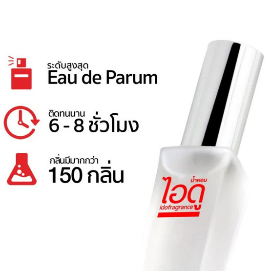 IDO FRAGRANCE น้ำหอม EAU DE PERFUME 30 ml กลิ่น SI PASSION