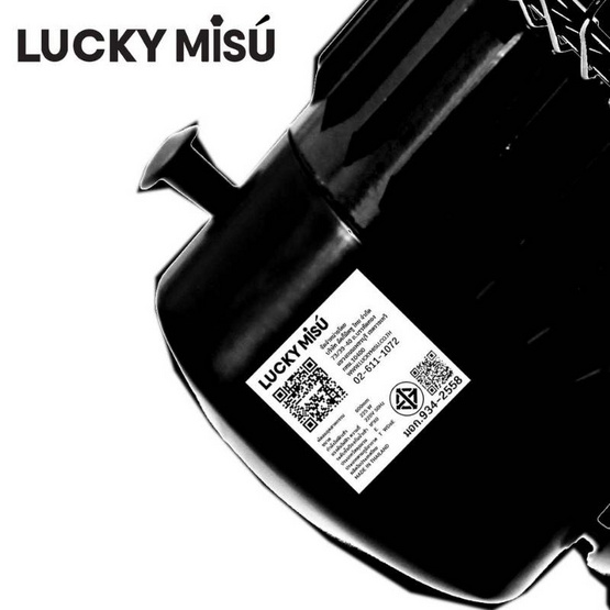 LUCKY MISU พัดลมอุตสาหรรม 3ขา ลมแรง 24 นิ้ว รุ่น LM 14