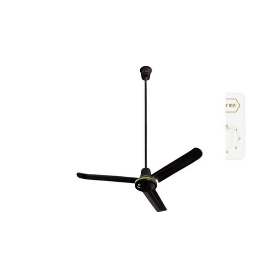 LUCKY MISU พัดลมเพดาน ลมแรง 48 นิ้ว แถมก้านยาว 1.5เมตร รุ่น LM 48