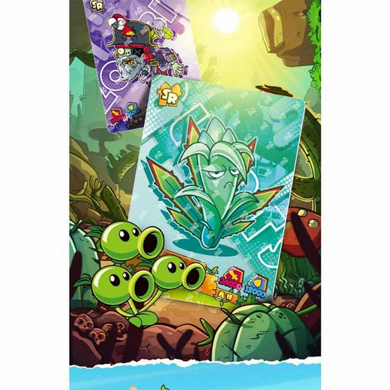 Kayou การ์ดสะสม แพล็นส์ วีเอส ซอมบี้ (Plants vs. Zombies) ยกกล่อง 36 ซอง