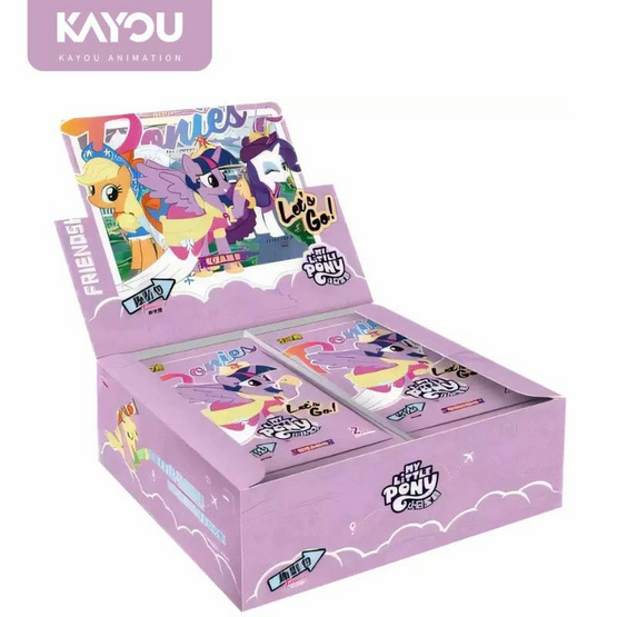 Kayou การ์ดสะสม มายลิตเติ้ลโพนี่ (My Little Pony) ยกกล่อง 30 ซอง