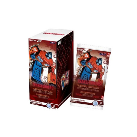 Kayou การ์ดสะสม ทรานส์ฟอร์เมอร์ส (Transformers-Energy Critical) ยกกล่อง 10 ซอง