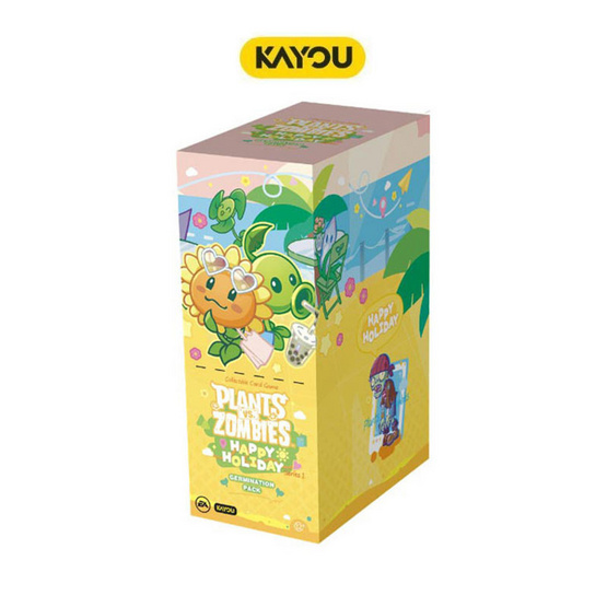 Kayou การ์ดสะสม แพล็นส์ วีเอส ซอมบี้ Series 1 ยกกล่อง 18 ซอง