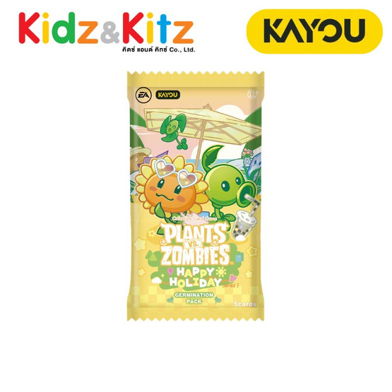 Kayou การ์ดสะสม แพล็นส์ วีเอส ซอมบี้ Series 1 ยกกล่อง 18 ซอง