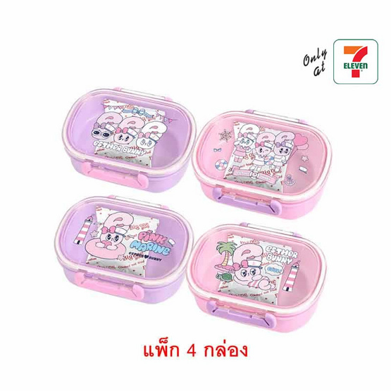 บิ๊กก้า ครั้นช์ เอสเธอร์บันนี่ ซีเรียลสตรอเบอร์รี่กล้วย 60 กรัม (แพ็ก 4 กล่อง)