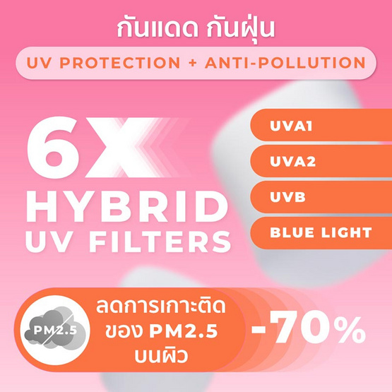 Her Hyness กันแดด Marshmallow Radiance C Sunscreen SPF50+ PA++++ 40กรัม