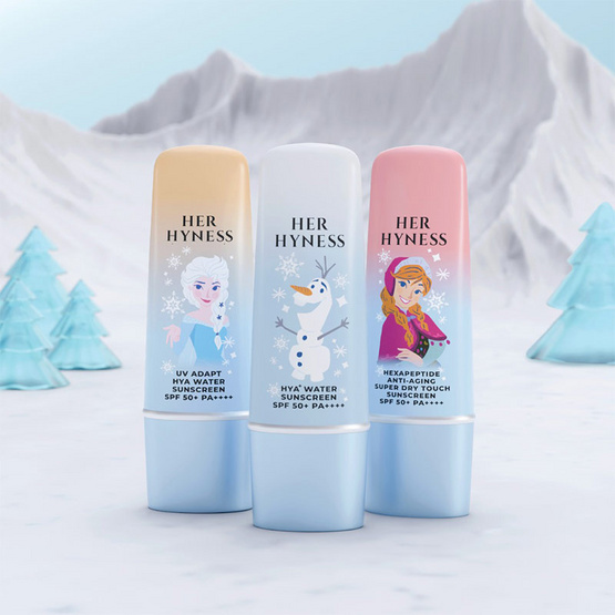 Her Hyness กันแดด Frozen Collection Sunscreen Trio Set 30มล (3ชิ้น)