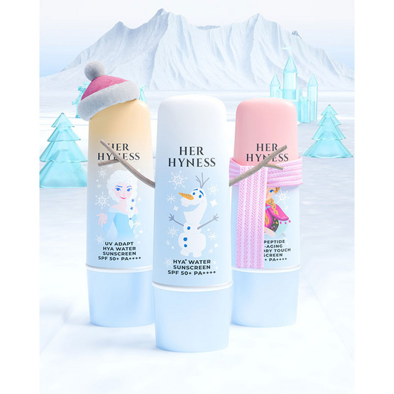 Her Hyness กันแดด Frozen Collection Sunscreen Trio Set 30มล (3ชิ้น)