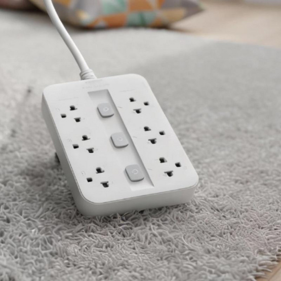 ANITECH ปลั๊กไฟ รุ่น H536-WH