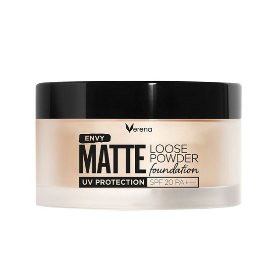 Verena แป้งโปร่งแสง Envy Matte Loose Powder Foundation UV Protection SPF 20 PA+++ 15 กรัม
