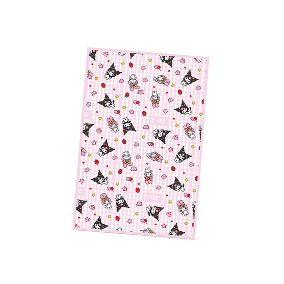 ผ้าห่ม My Melody & Kuromi สีชมพู