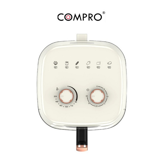 Compro หม้อทอดไร้น้ำมัน รุ่น CP-F39 