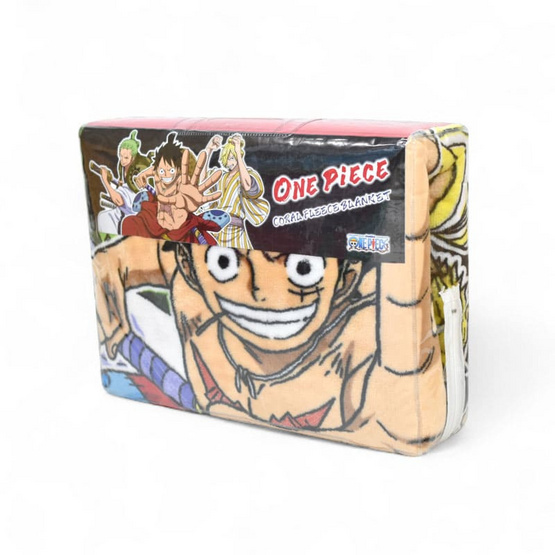 ผ้าห่มขนมิ้งค์ลายลิขสิทธิ์วันพีซ OP-2201 ขนาด 60x80นิ้ว