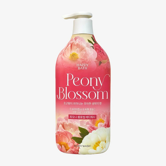 HAPPYBATH ครีมอาบน้ำ Peony Blossom Body Wash 900กรัม