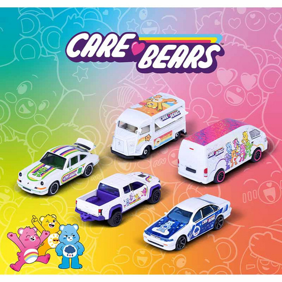 Majorette แคร์แบร์ส พรีเมียม คาร์ส กิ๊ฟแพ็ค