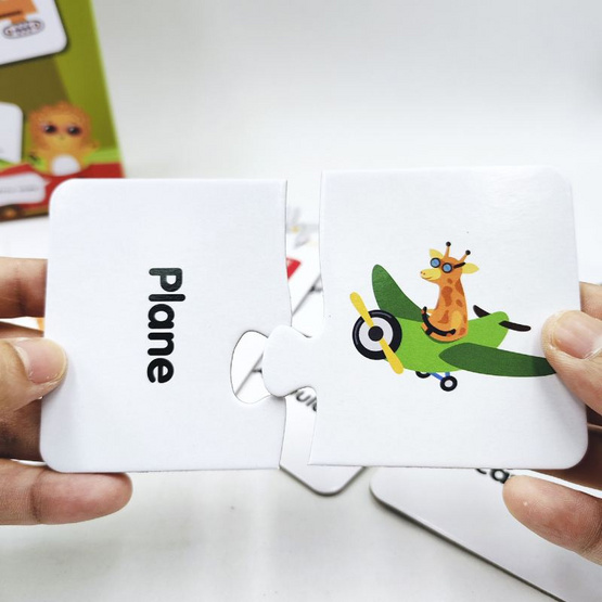 Mastery Toys พัซเซิ่ลคำศัพท์ยานพาหนะ