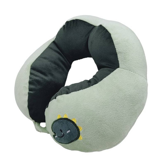 Mastery Toys หมอนรองคอ ลายปักไดโนเสาร์