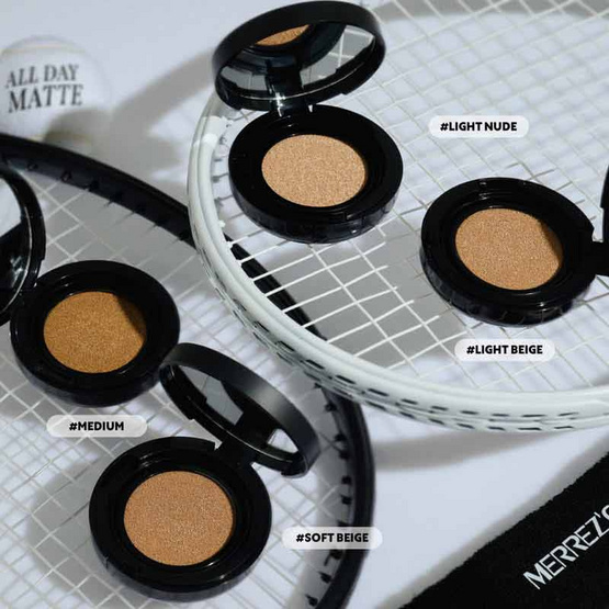 Merrezca คุชชั่น All Day Matte Cushion SPF 50+ PA++++ 15 กรัม