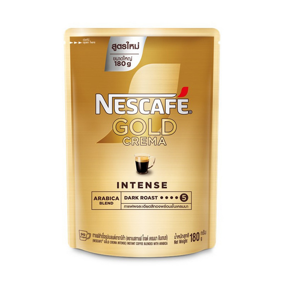 เนสกาแฟโกลด์ เครมมา ถุง 180 กรัม