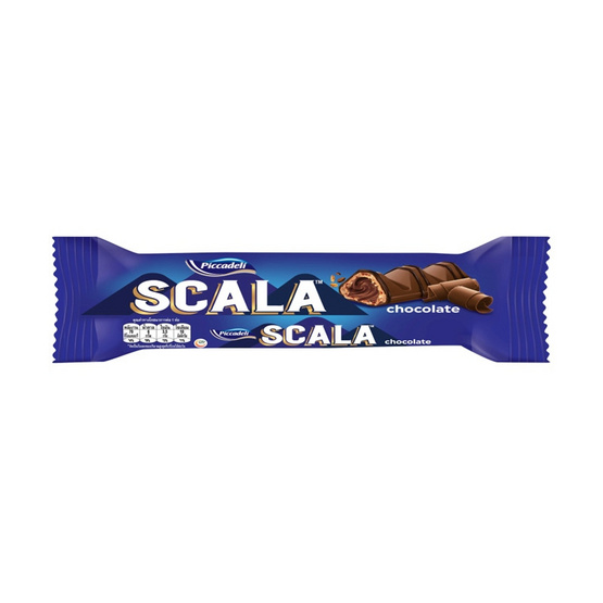 สกาล่า ช็อกโกแลตเวเฟอร์สอดไส้ครีมช็อกโกแลต 12.5 กรัม (แพ็ก 24 ชิ้น)