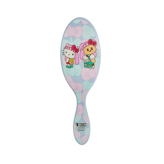 หวีแปรง Hello Kitty x Butterbear สีฟ้า