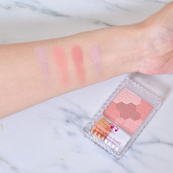 Mongrang บลัชออน Flowers In My Heart Multi Blush 7 กรัม