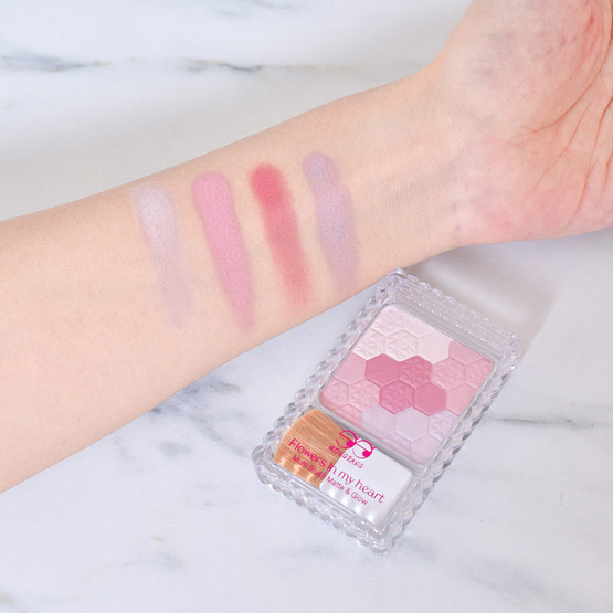 Mongrang บลัชออน Flowers In My Heart Multi Blush 7 กรัม
